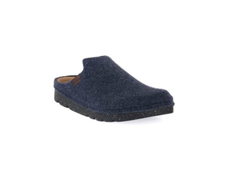 Pantuflas GRÜNLAND Feltro Hombre (44 EU - Azul)