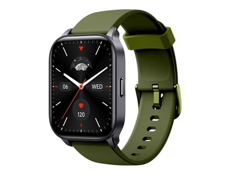 BISBISOUS Idw17 Reloj Inteligente con Función de Llamada Femenina Ip68 Resistente al Agua Compatible con Android Iphone Verde