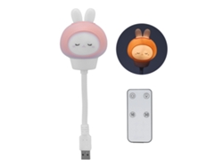 2026-lámpara De Noche Conejo Cute Usb Con Control Remoto Para Niños Decoración De Habitación Regalo De Cumpleaños