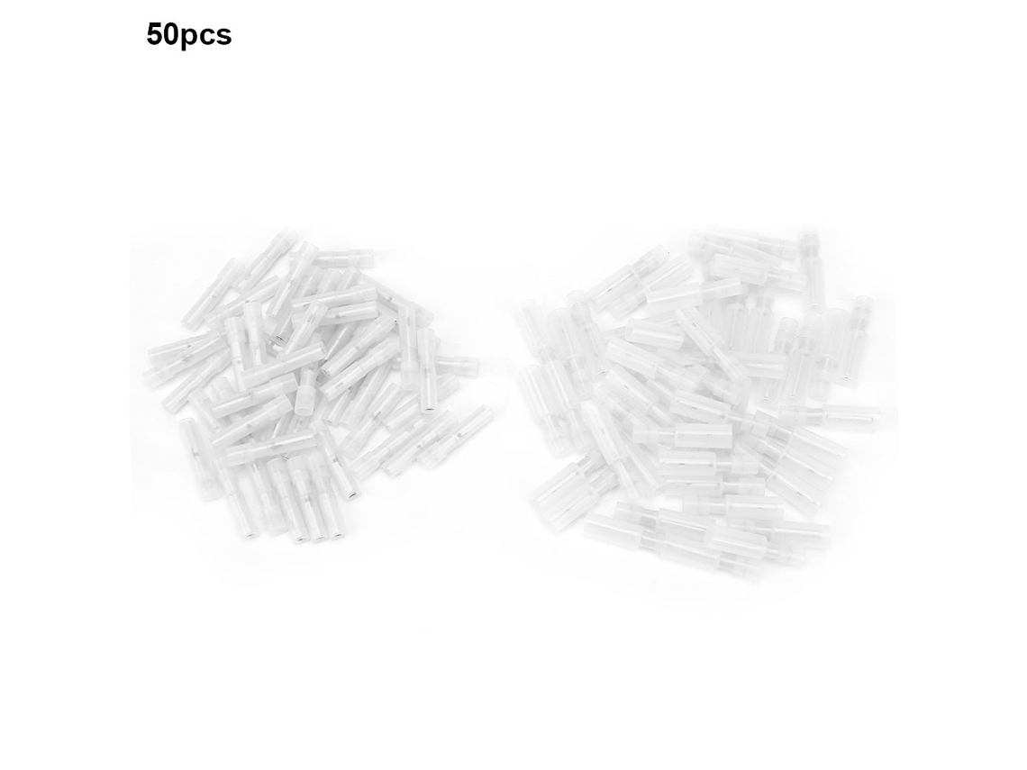 2026-50pcs Conector Macho Hembra En Forma De Bala Awg22-18 0.5-0.75mm² Terminales De Cable Aislados De