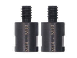 2 Adaptadores Convertidores Para Pulidora Angular Cvr Hembra A Macho M14 A M10