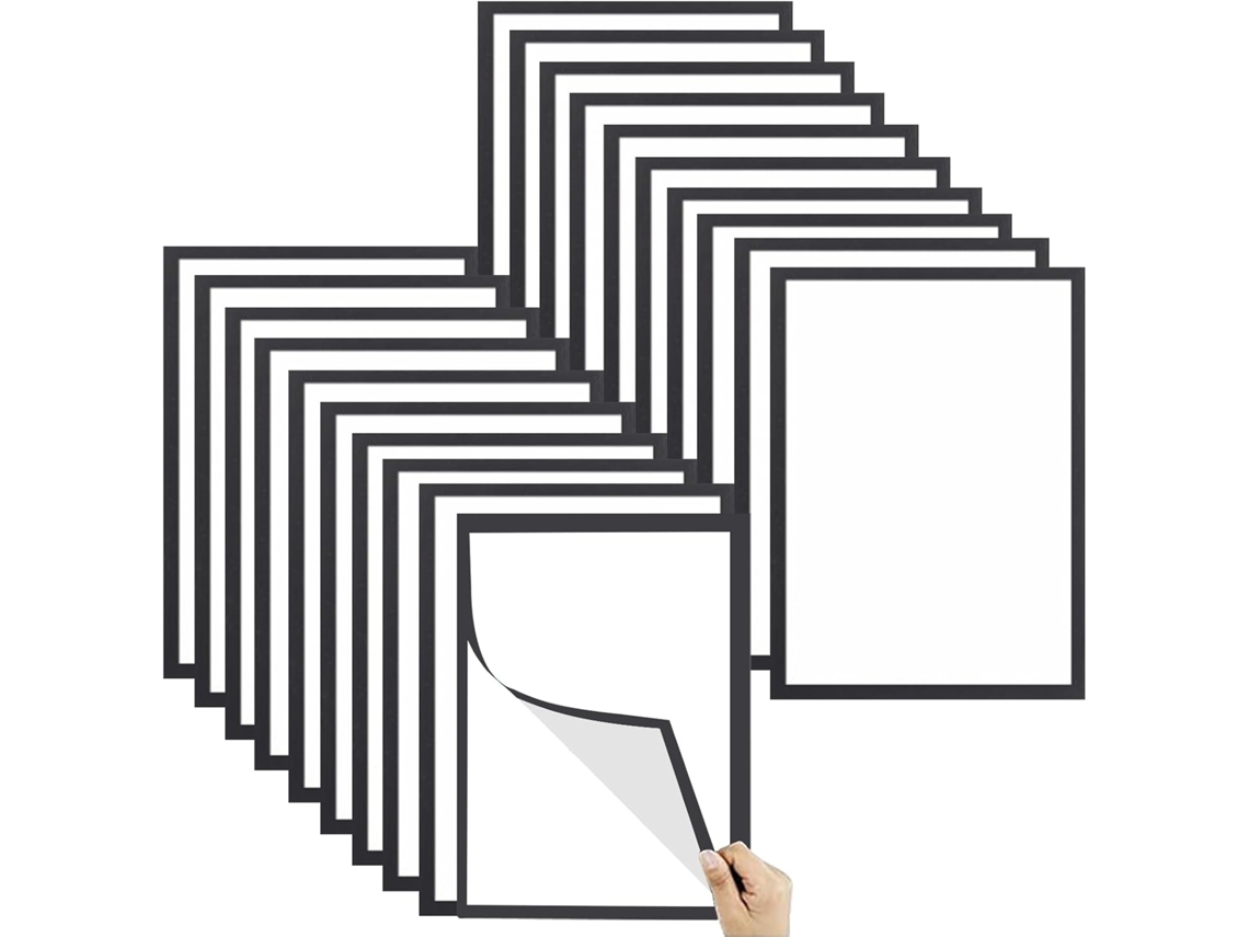 Soporte Magnético Para Pizarra Blanca Marco Para Póster A4 Para Recepcionistas, Gerentes De Oficina