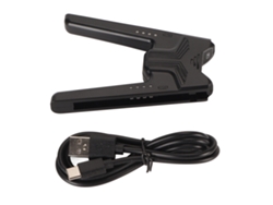 Empuñadura De Carga Para Joy-con Switch Oled Con Luz Led Tipo C Mango Cómodo Negro