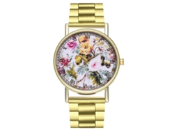 Reloj De Pulsera Para Mujer Con Esfera De Espejo Y Correa De Pu Gris.