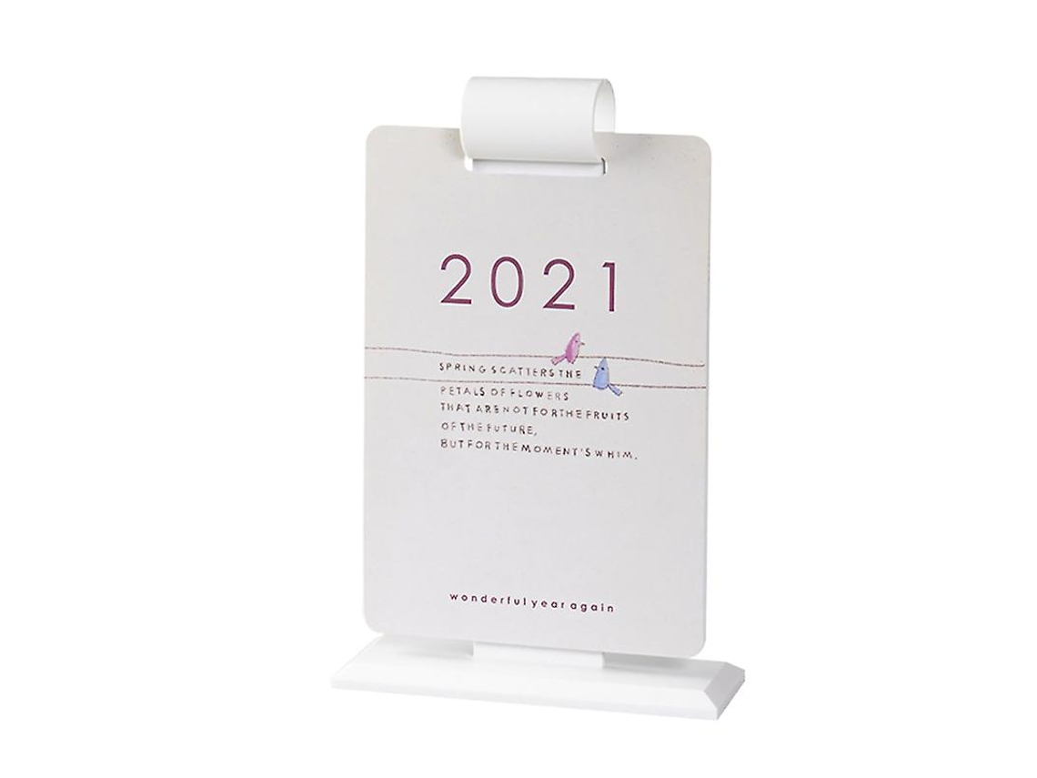1 calendario con soporte de mesa. ALLINLESS
