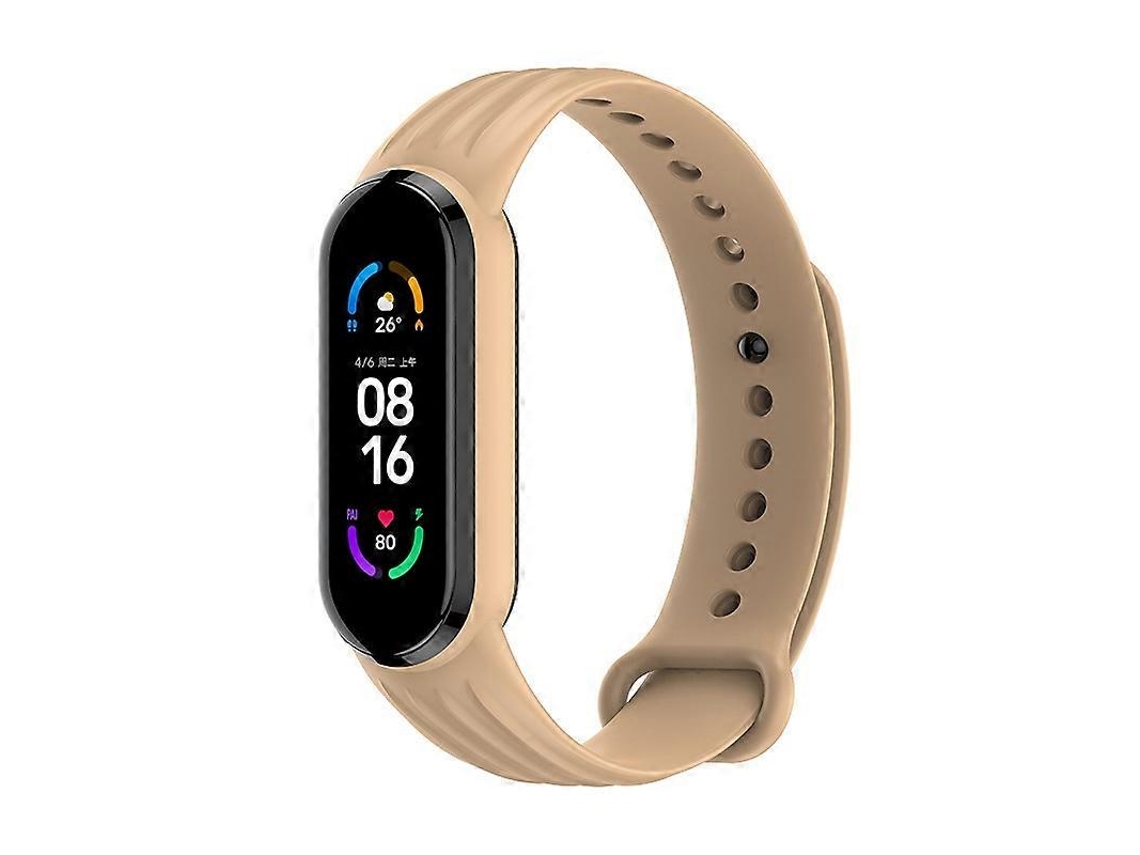 Pulsera de silicona con textura de sauce para Xiaomi Mi Band 6/5