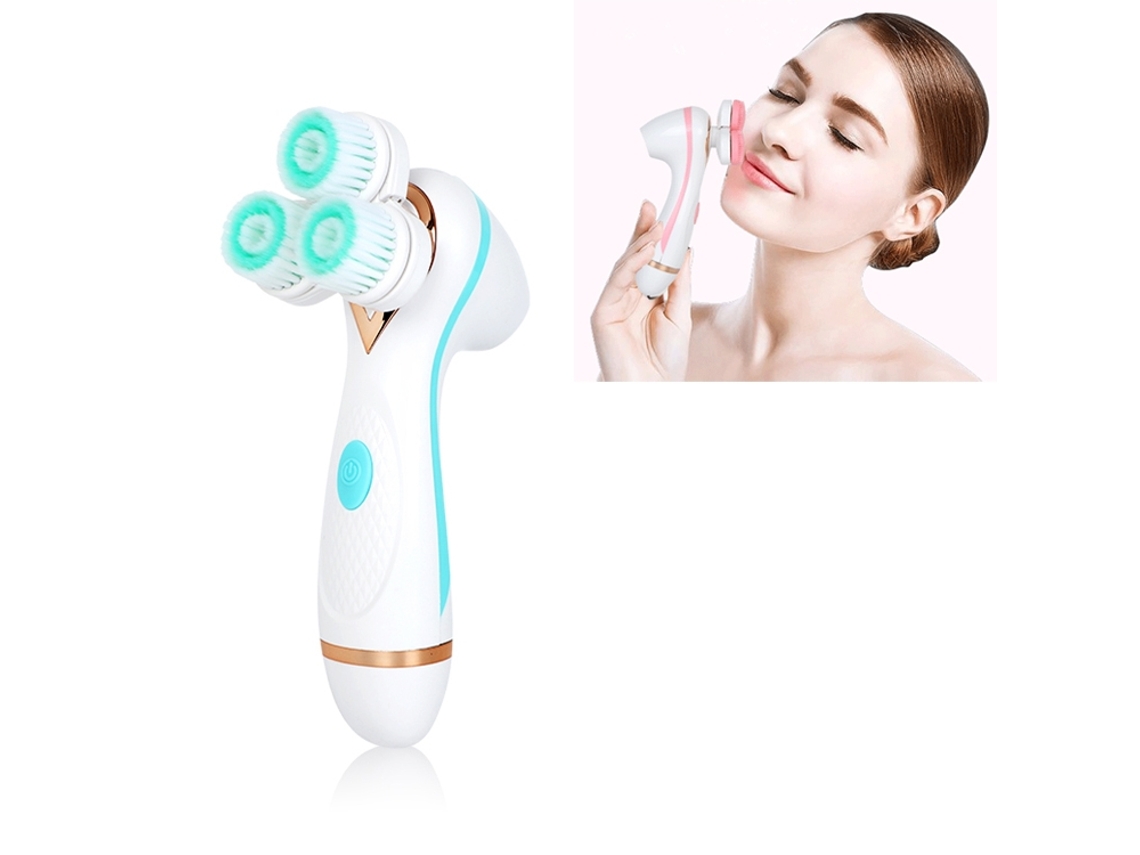 Cepillo De Limpieza Facial De Silicona (azul)/limpiador Facial/cepillo Facial Inalámbrico Recargable