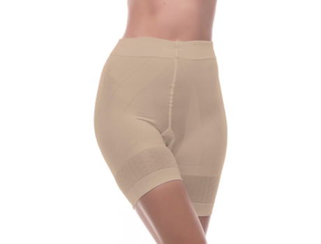 Faja Adelgazante ANAISSA con Banda Push Up Marie Poliamida Mujer (L (42-44) - Nude)