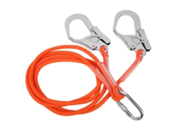 Rebe-cinturón De Seguridad Para Trabajo En Altura 1.6m Cuerda Protectora Lanyard Construcción Al Aire Libre