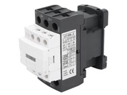 Contactor Eléctrico Lc1-d De 3 Polos Con Bobina, Ca 220v 38a 50/60hz Para Instalaciones Industriales.