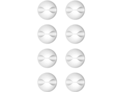 8 Clips Para Cables, Organizador De Cables, Soporte Autoadhesivo, Sistema De Gestión, Multiusos Para Montaje En Escritorio Y Pared.