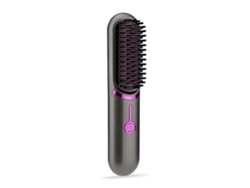 Peine Alisador De Pelo Recargable Usb Alisado Y Volumen Peine Alisador Cerámico De Viaje Rápido Calentamiento Herramienta De Estilo