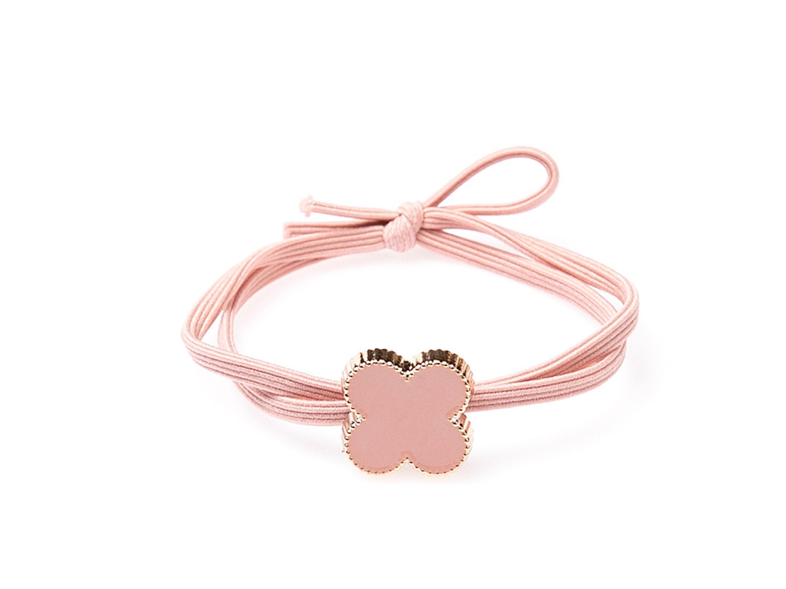 Goma Elástica Para El Cabello Para Mujeres Y Niñas, Moderna Y Linda, Para Sujetar La Coleta, Ideal Para Citas, Fiestas Y Días Festivos. Color Rosa.