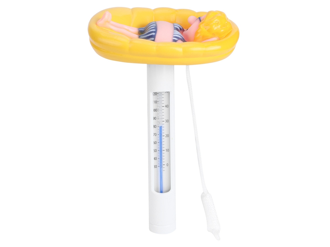 Termómetro Flotante Para Piscina Con Diseño De Dibujos Animados, Muestra La Temperatura En °f/°c, Resistente Y Duradero.