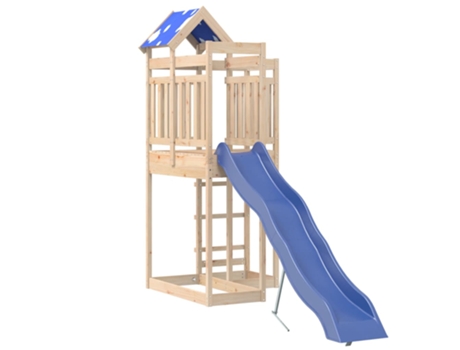 Parque infantil de exterior de VIDAXL madera maciza de pino