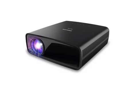 Proyector de vídeo LED portátil Full HD, altavoces integrados Hdmi/Usb/Usb-C de 700 lúmenes