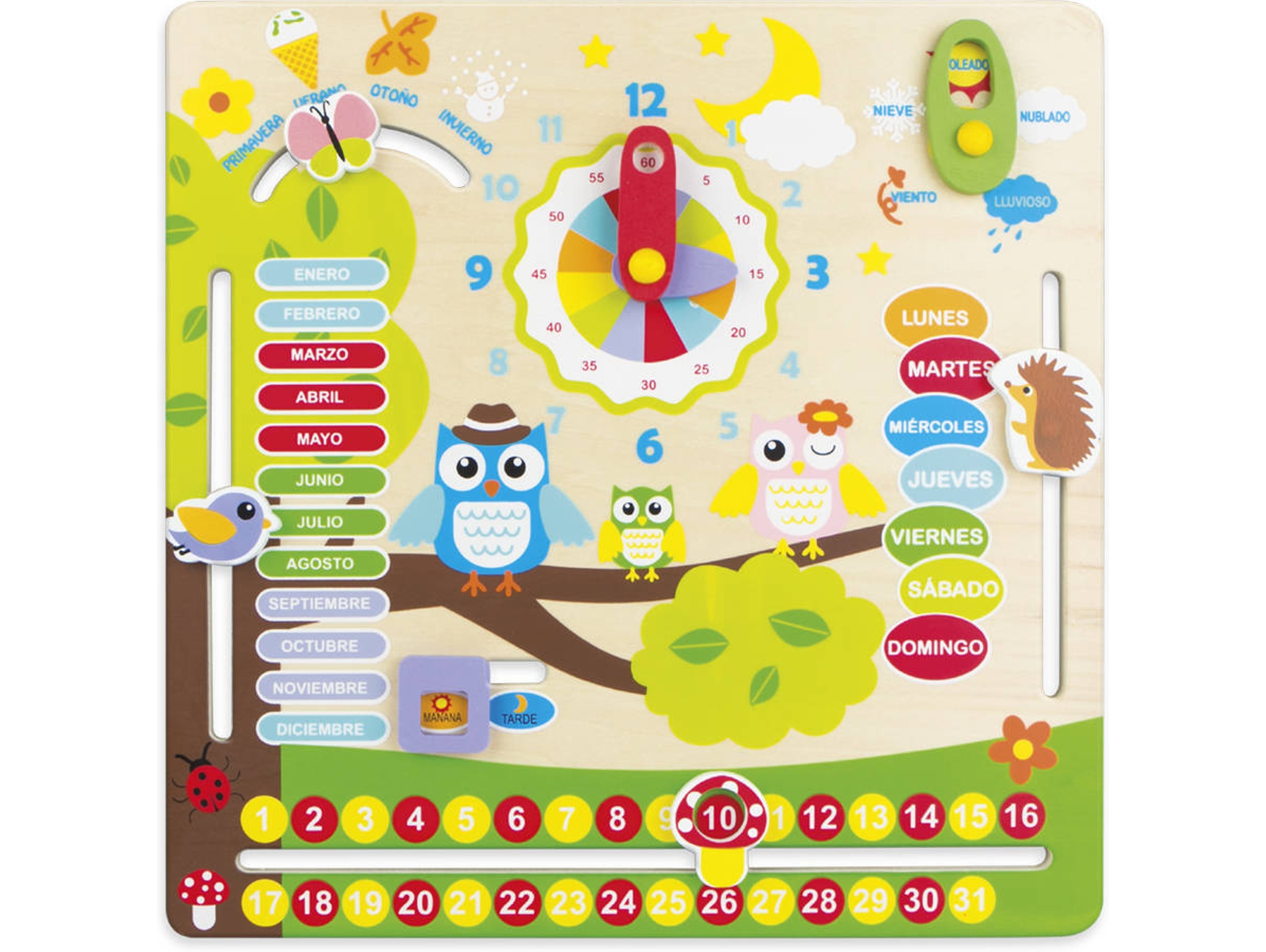Juego de Actividades COLORBABY Mochos (Edad Mínima: 3 - Español)