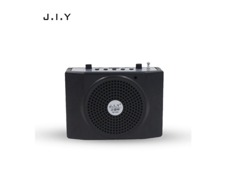 Amplificador de voz Micrófono Entrenadores con cable Altavoz Bluetooth Amplificador de voz Megáfono Guía didáctica Carga USB Negro