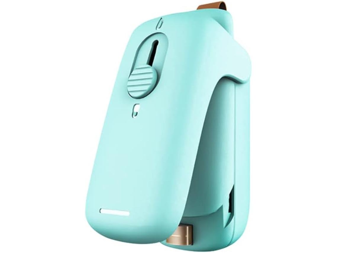 Mini Sellador De Bolsas, Sellador Al Vacío Portátil Con Calefacción, Sellador Térmico 2 En 1, Ecológico