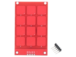 Teclado Táctil Capacitivo Mpr121 Con 12 Botones Y Teclado De Alta Sensibilidad.