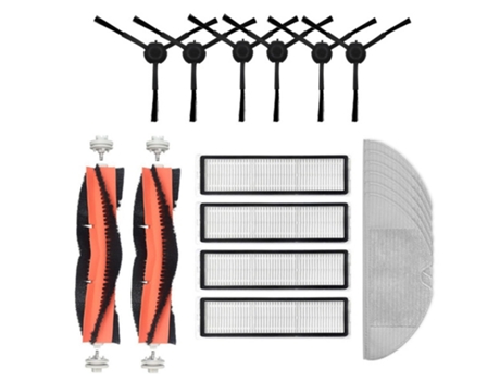 Para xiaomi dreame bot l10 pro limpador principal escova lateral filtro mop pano