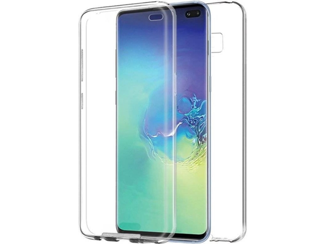 Funda Samsung Galaxy S10+ COOL Silicona 3D Transparente