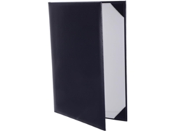 Carpeta Azul Tamaño Carta Para Diplomas, Archivador De Documentos Con Ranuras En Las Esquinas.