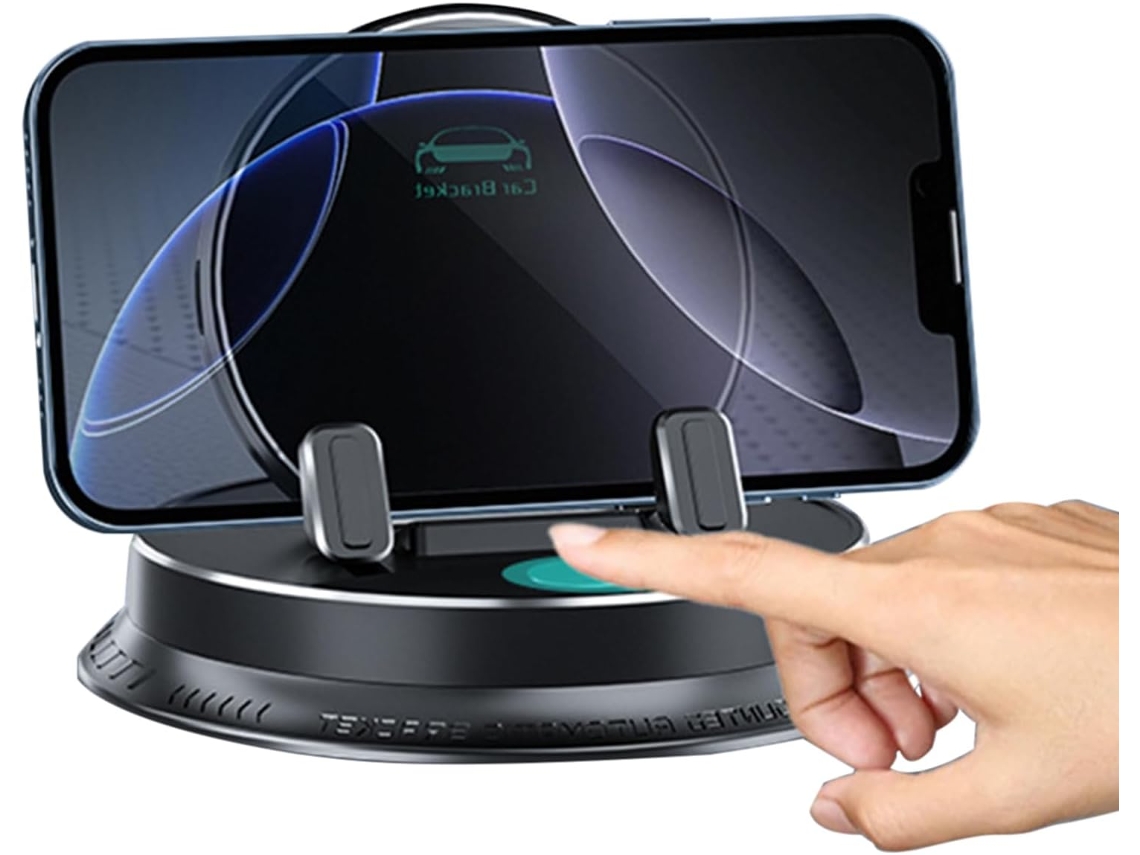 Soporte Para Teléfono Para Salpicadero, Base Giratoria De 360° Para Smartphone.