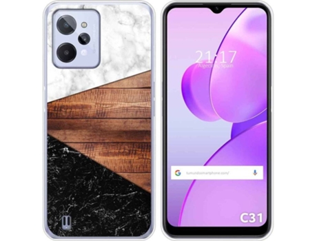 Carcasa para Realme C31 TUMUNDOSMARTPHONE Dibujos Mármol 11 Multicolor