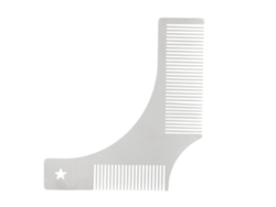2026-ferramenta De Formação De Barba Em Aço Inoxidável, Modelo Antiestático Para Modelar Barba E Cabelo De Bigode
