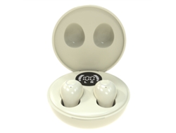 Auriculares Inalámbricos Wireless Invisible Hifi YIZHOOD Piel Bluetooth Beige