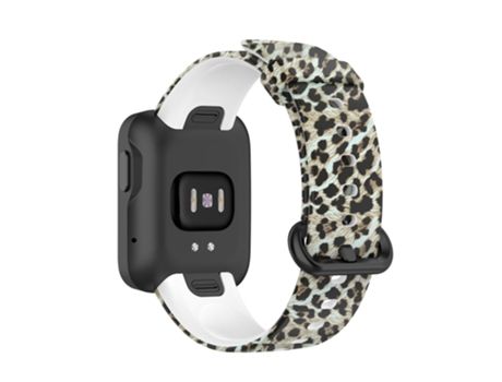 Correa de Silicona ajustable para Xiaomi Redmi Watch/Mi Watch Lite - estampado de leopardo