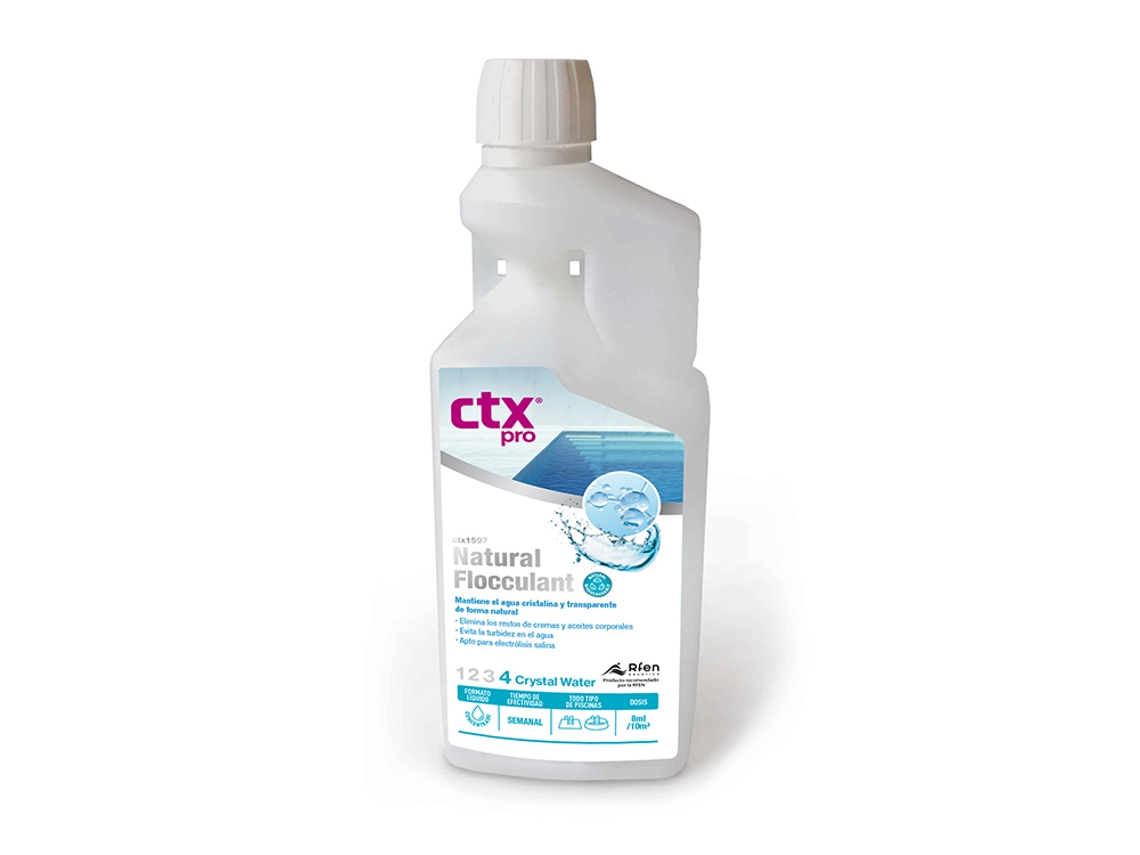 Natural Flocculant CTX 1 L - Clarificante Piscina