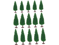 Kit De 15 Piezas Para Armar Un Modelo De Pino En Miniatura: Árboles Decorativos Para Construir.