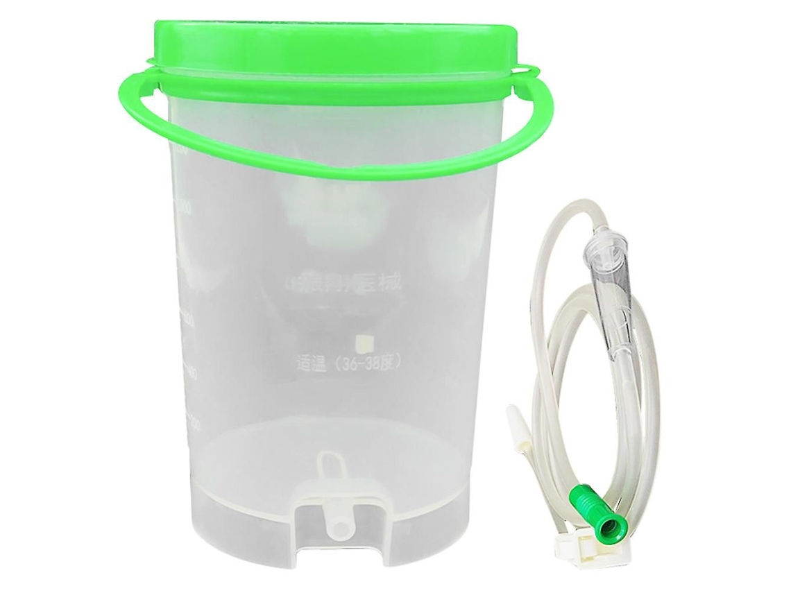 1 Juego De Kit De Cubo Para Enema Con Catéter. Kit Completo De Cubo Para Enema Reutilizable. Limpiador De Enema.