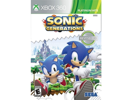 Juego Xbox 360 Sonic Generations Platinum Hits