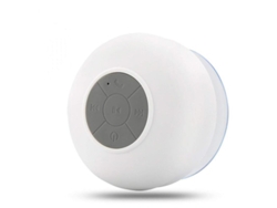 (blanco) Mini Altavoz Bluetooth Portátil, Inalámbrico Y Resistente Al Agua