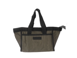 Bolsa De Almacenamiento De Herramientas De Gran Capacidad Con Boca Ancha, Tela Oxford, 40,6 Cm (16 Pulgadas), Verde, Portátil.