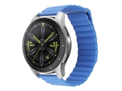 Correa universal de cuero con cierre magnético para Amazfit GTS 4 / GTS 4 Mini / GTS 3 (20 mm).