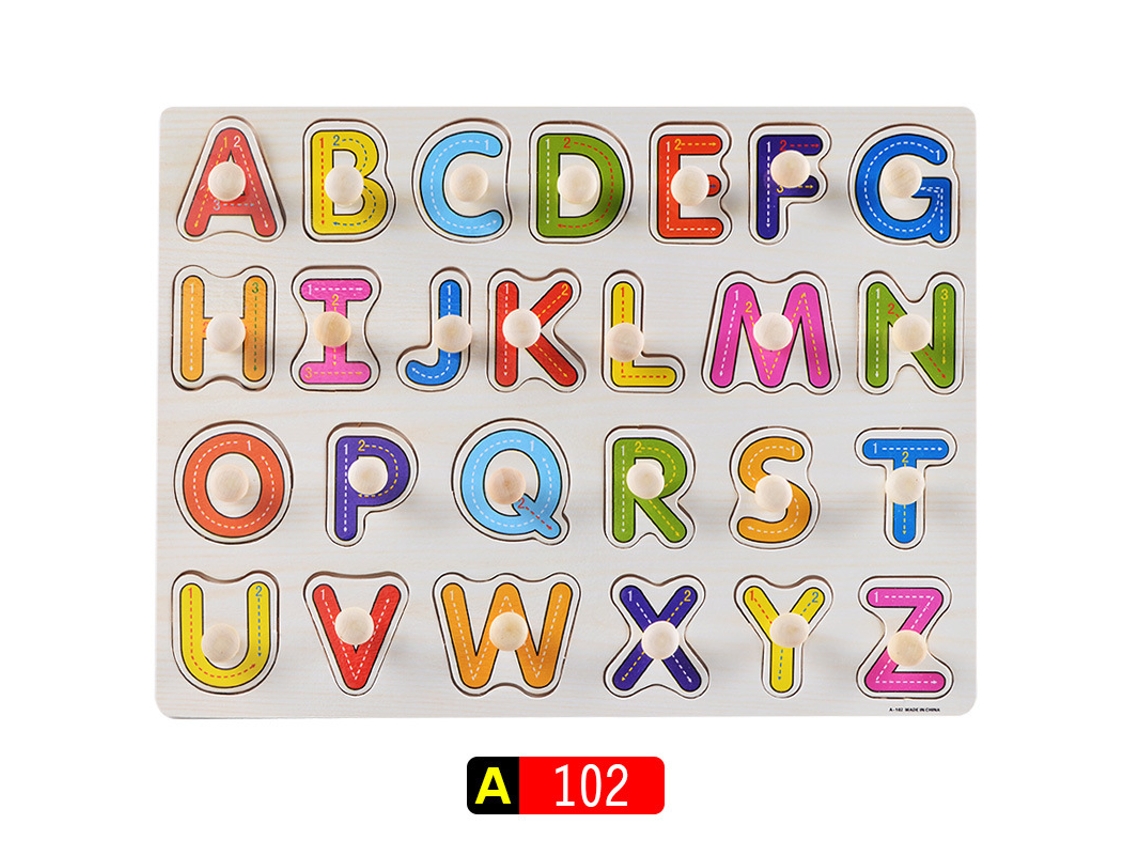 Digitallab AHC5 26 Juego de rompecabezas inicial en inglés (edad mínima 3 años)