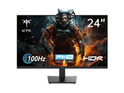 Monitor para juegos KTC H24V13 23.8pulgadas 100Hz 1920x1080AdaptiveSync VESA Ajuste de inclinación de montaje en pared