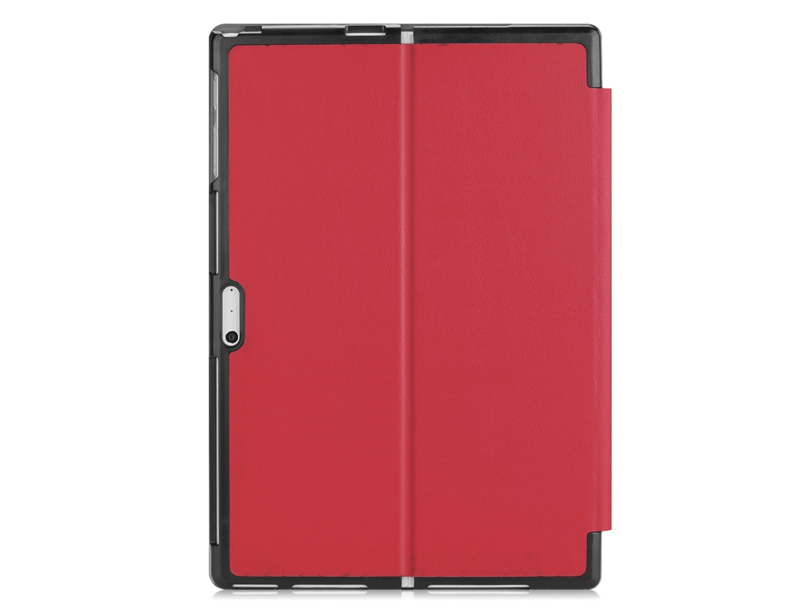 Capa Para Microsoft Surface Pro 4/5/6/7 12.3 Polegadas Vermelho