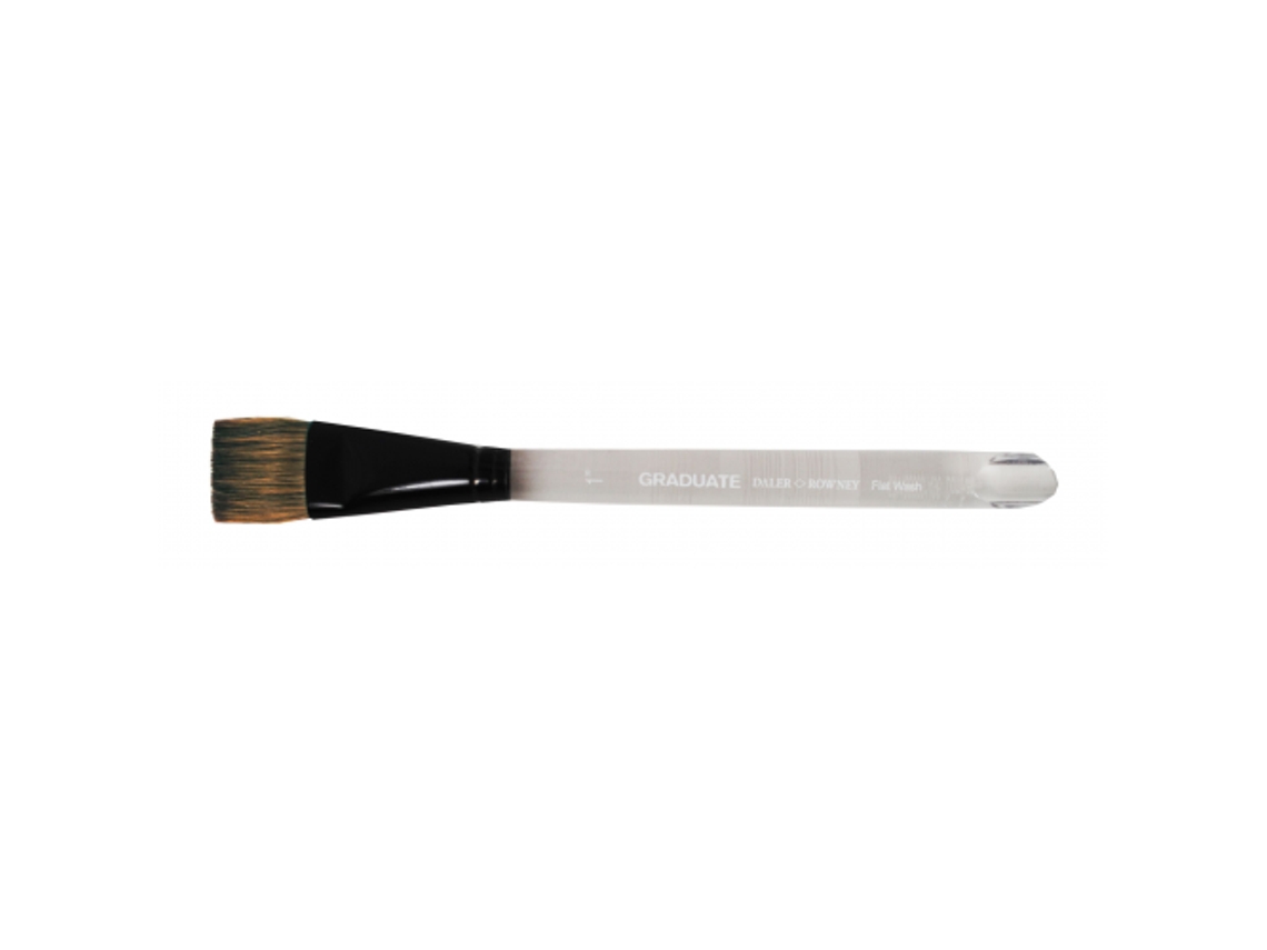 Pincel Sintetico Pelo Poney Aguadas Graduate Mango Corto (1'' 27 Mm)