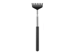 Rascador de espalda ajustable, rascador de espalda portátil de acero inoxidable para adultos Rnemitery
