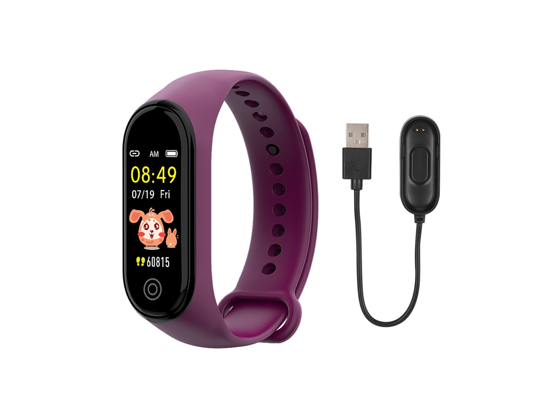 Pulsera Inteligente (monitoreo Deportivo Bluetooth 4.0) Pulsera Inteligente Deportiva Rd05 Morado