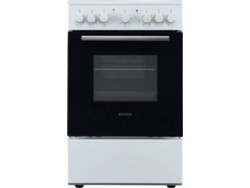 Fogón BECKEN BFE10148 WH (53 L - Eléctrico de Vitrocerámica - Blanco)