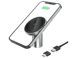 Cargador Carro Mag Safe Para Apple Yizhood Negro