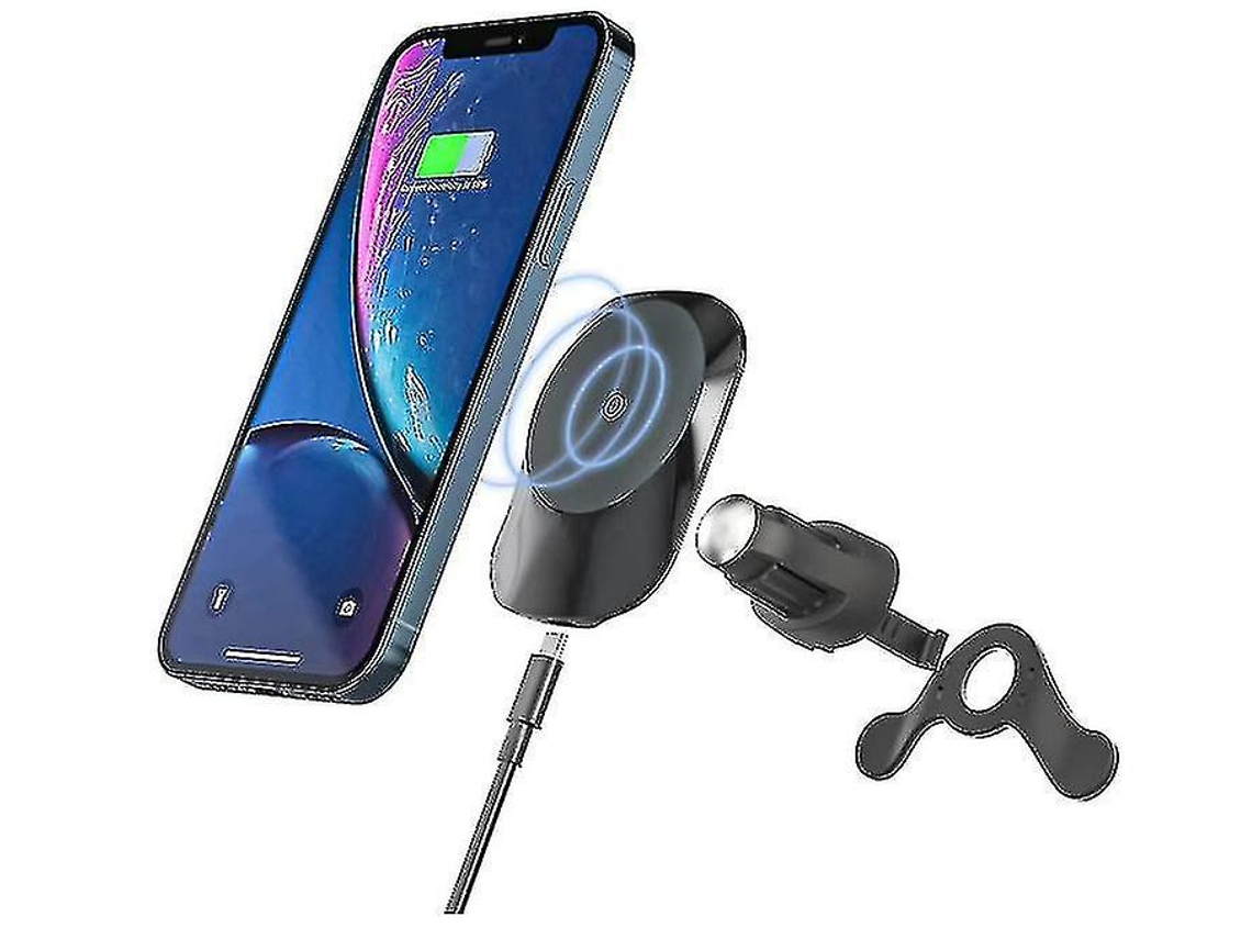 Cargador Carro Qi Fast Para Samsung Yizhood Negro