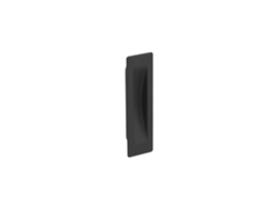 Tirador Empotrado De Zamac Distancia Entre Centros De 96 Mm Barniz Negro Mate Lote De 6mm