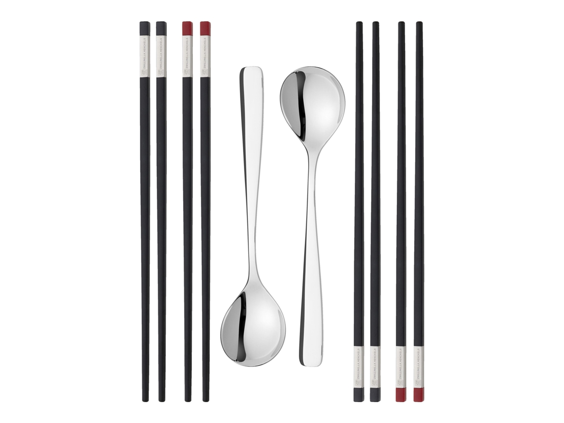 Chopsticks Juego de palillos 10-pzs, mate/pulido ZWILLING